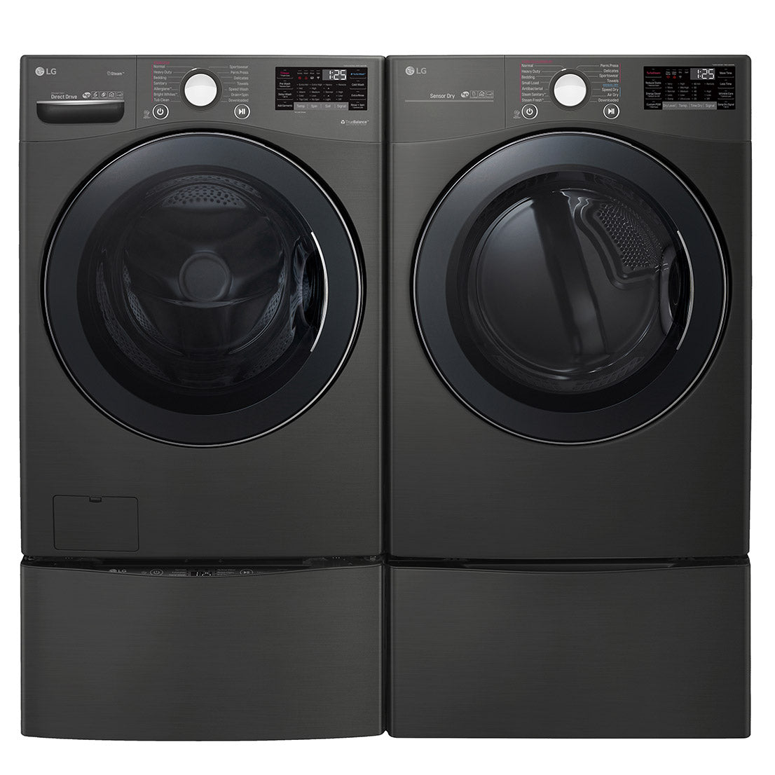 LG 4.5 cu. ft. Front Load Washer with TurboWash 360 Technology and 7.4 cu. ft. image 4