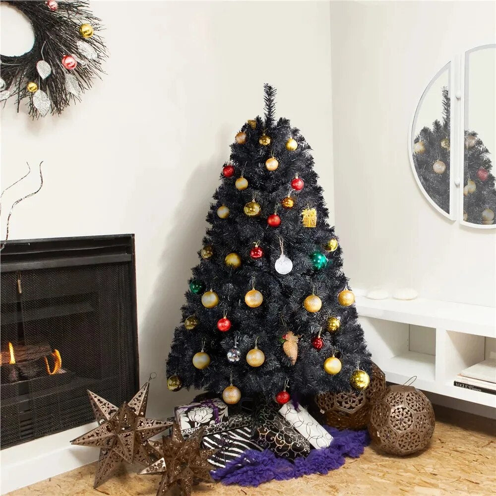 Hinged Spruce Artificial Christmas Tree, with Foldable Stand 6' christmas  xmas image 5
