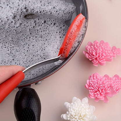 1pc, Silicone dishwashing brush, non stick, special silicone spatula, kitchen u image 2