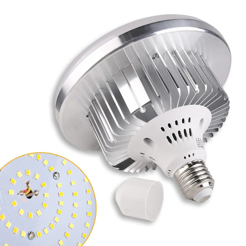 SH Photography Bulbs UFO LED Lights Lamp Photo Studio  5500K Stepless Dimming f image 2