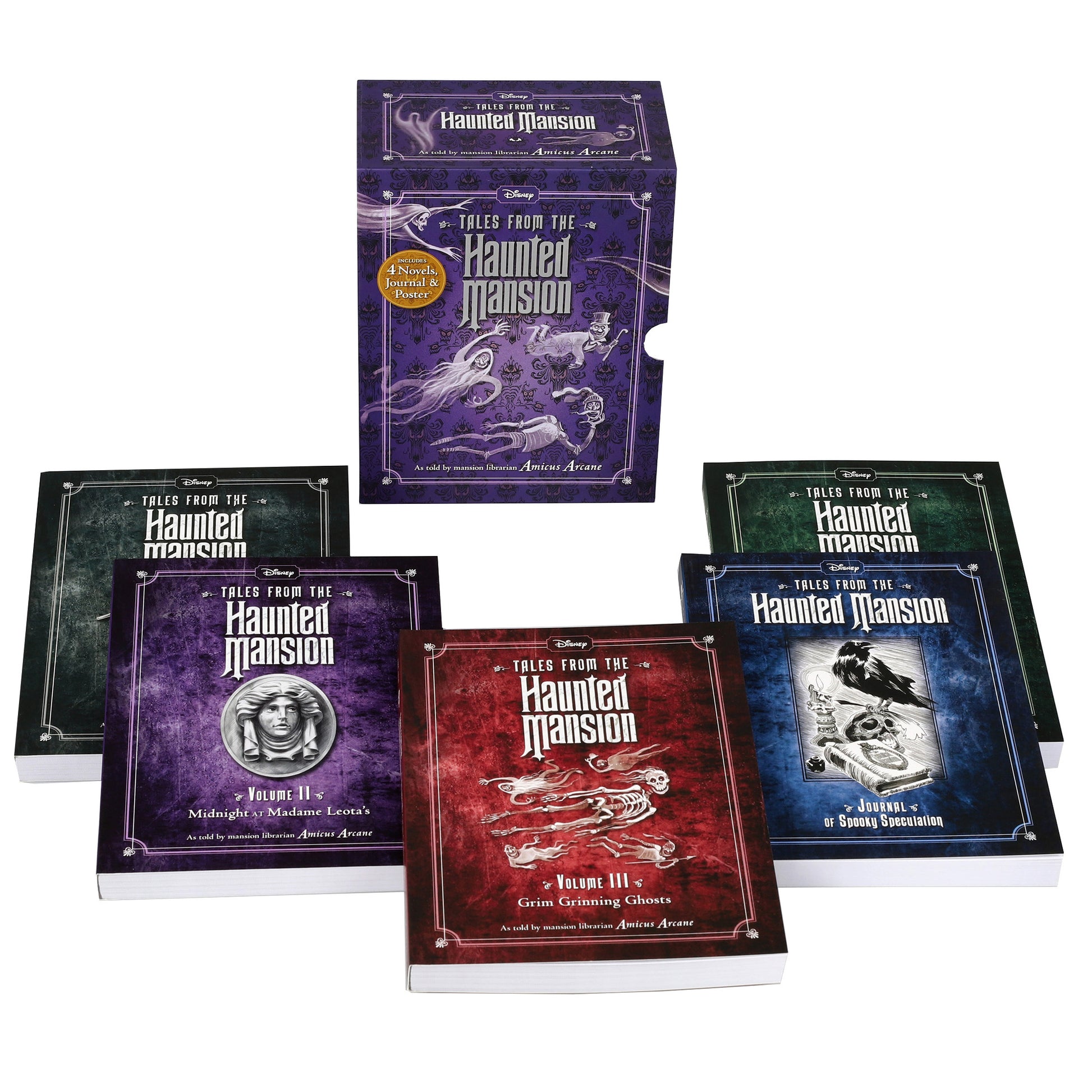 Haunted Mansion: 4 Book Box Set with Journal image 1