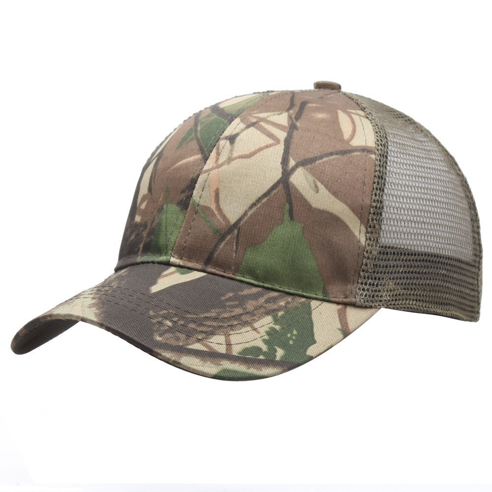 Camouflage Hats PolyesterHats Hunting Fishing Walking Baseball Cap Sunscreen Qu image 3