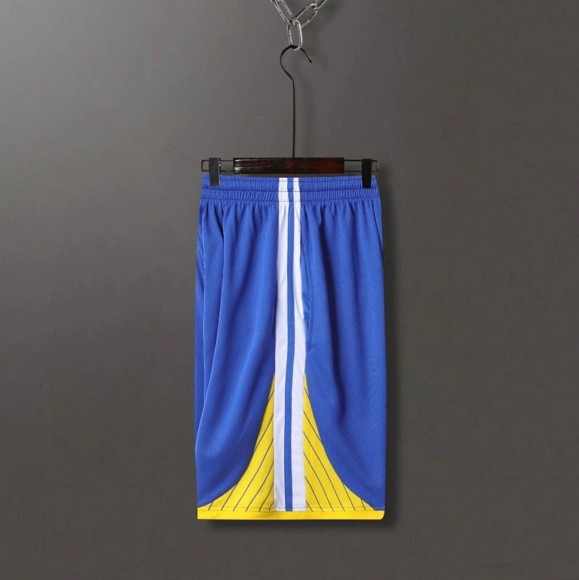 SONECHOKI Basketball Shorts Men Color Patchwork Loose Running Sport Gym Mesh Br image 10