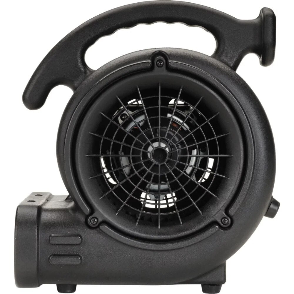 3-Speed  Fan Max Air Mover Floor  With Outlets, SF-20-BK, Black image 1