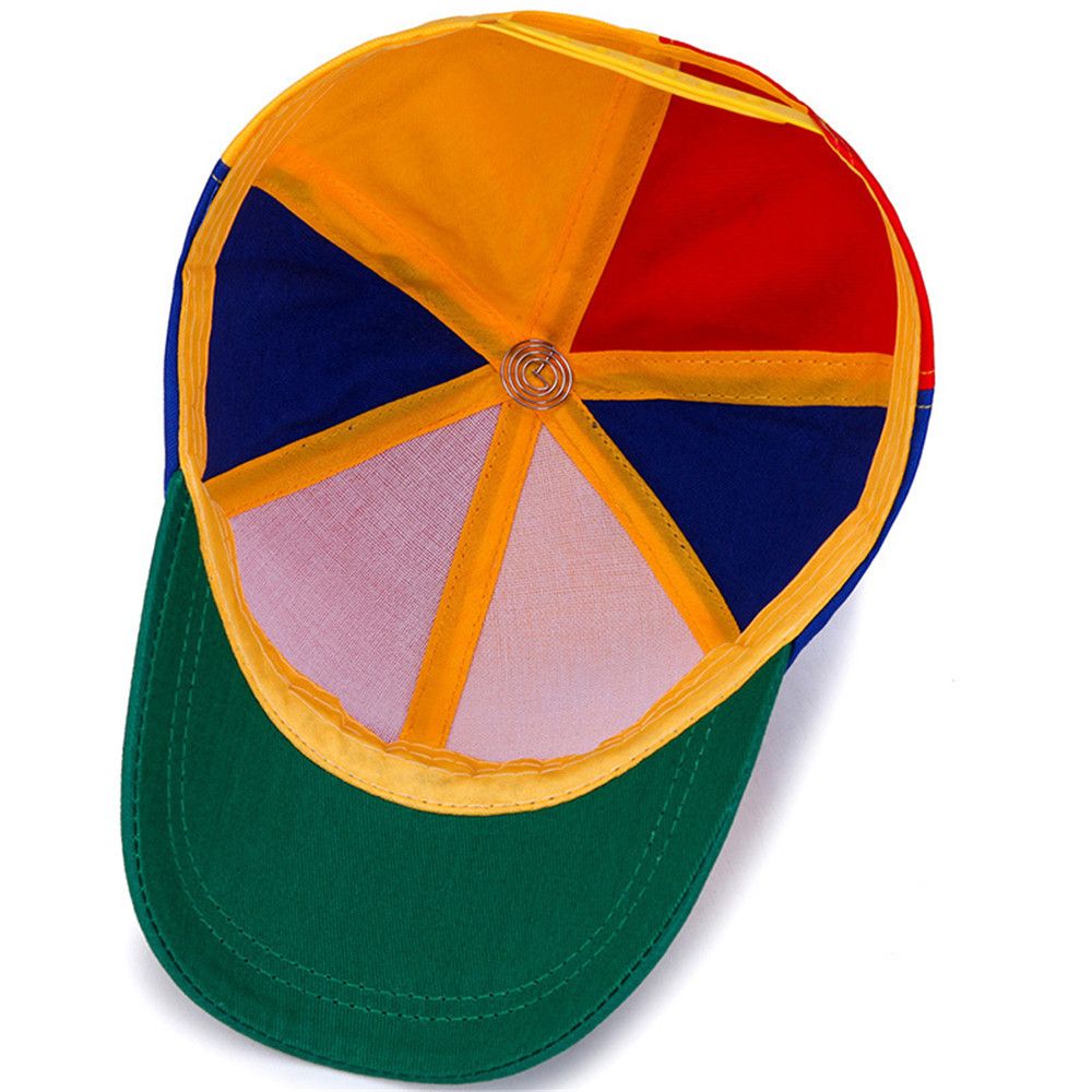 Funny Snapback Hat Helicopter Propeller Adventure Dad Hat Rainbow Bamboo Dragon image 7
