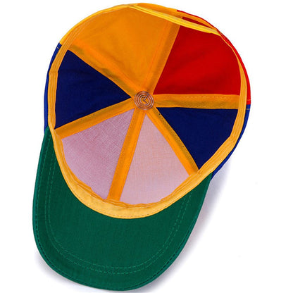 Funny Snapback Hat Helicopter Propeller Adventure Dad Hat Rainbow Bamboo Dragon image 7