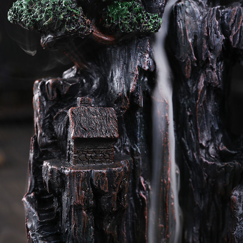 Zen Alpine Flowing Water Backflow Incense Burner Home Decoration Creative Ornam image 7