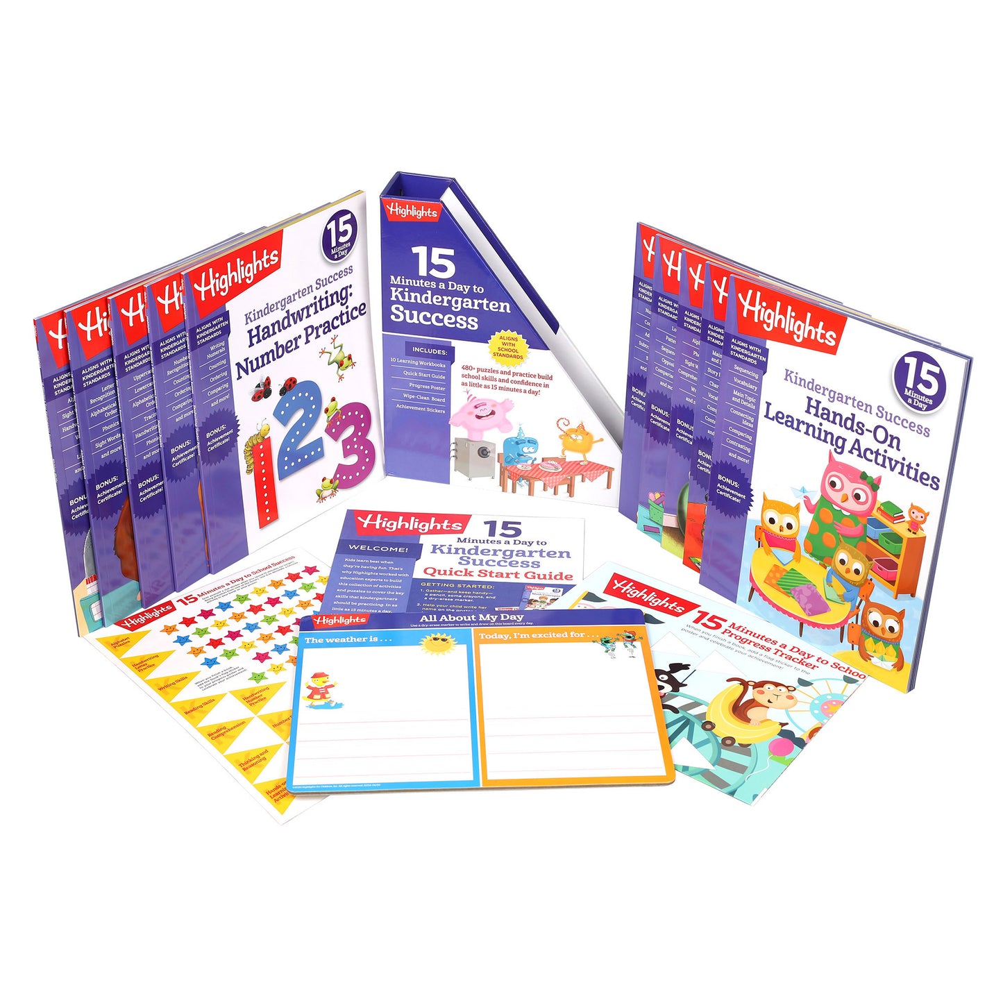 Highlights Kindergarten Success: 10 Book Wedge image 1