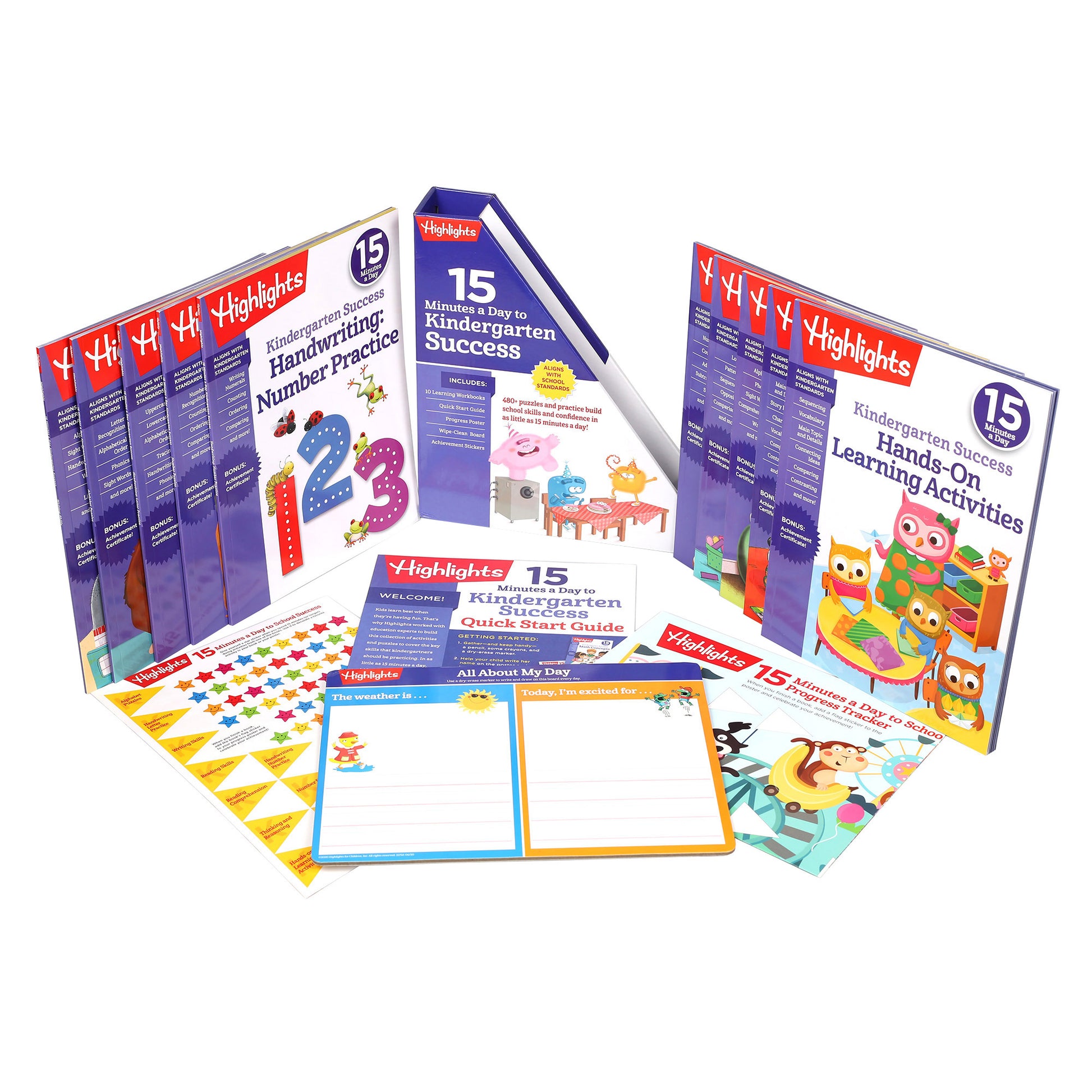 Highlights Kindergarten Success: 10 Book Wedge image 1