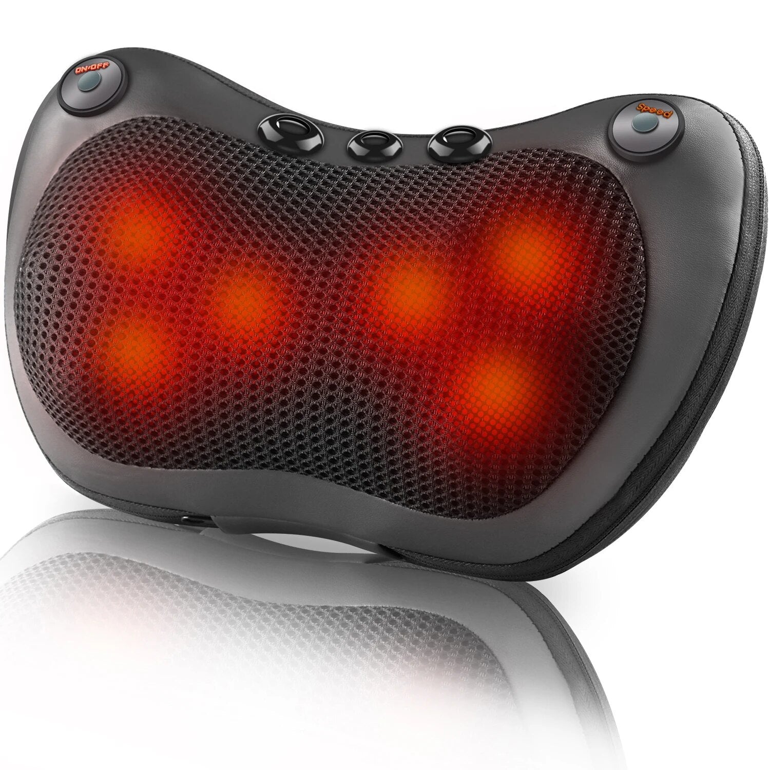 Head Massager Car Home Cervical Shiatsu Massage Neck Back Waist Body Electric M image 3