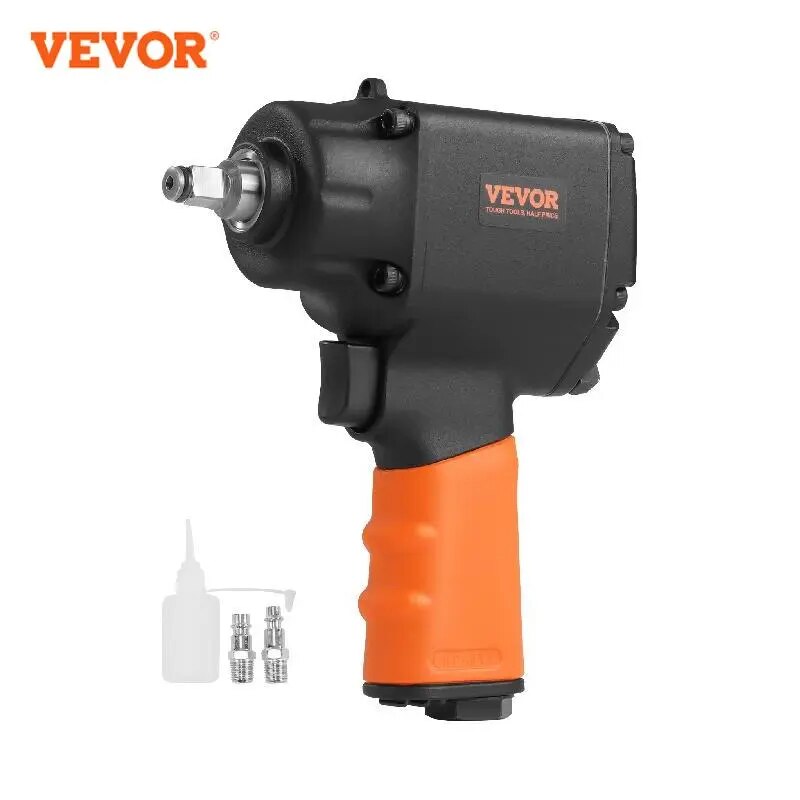 VEVOR Air Impact Wrench  3/8 Inch Square Drive 690ft lbs Pneumatic Impact Gun T