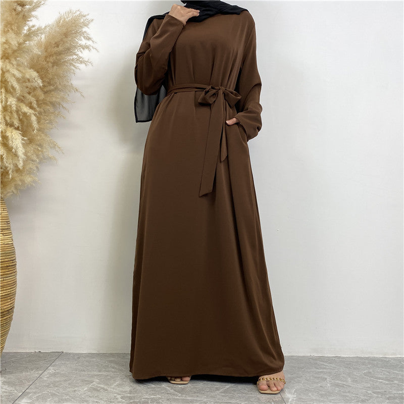 Modest Abaya Ramadan Turkey Kaftan Islamic Clothing Muslim For Women Hijab Dres