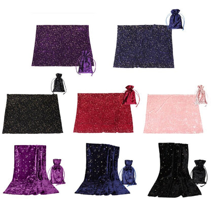 The Velvet Divination Tablecloth with Bag Nordic Metaphysical Altar Cloth Cards image 10