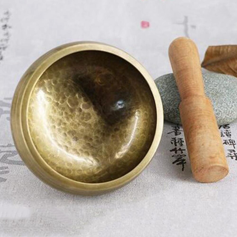 Bowl Sing Bowl Nepalese Buddhist Tibetan Chanting Yoga Meditation Bowl Buddhist image 5