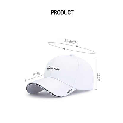 Unisex Casual Letter Embroidered Baseball Cap For Spring Autumn Sun Protection image 3