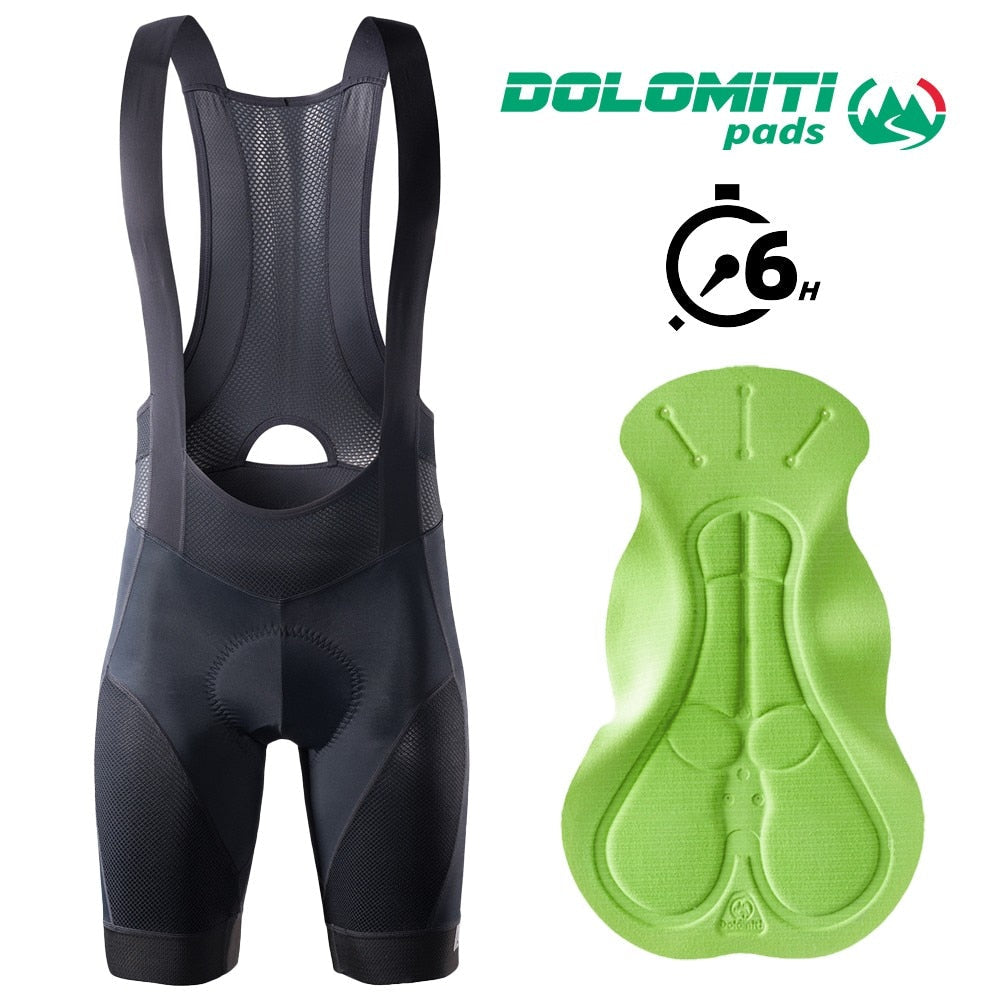 RION Cycling Shorts Men CicUSA Essentialso Masculina Bib Shorts Elastic Interface Cushion image 4