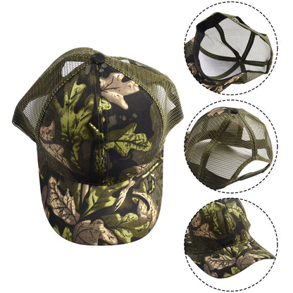 Camouflage Hats PolyesterHats Hunting Fishing Walking Baseball Cap Sunscreen Qu image 8