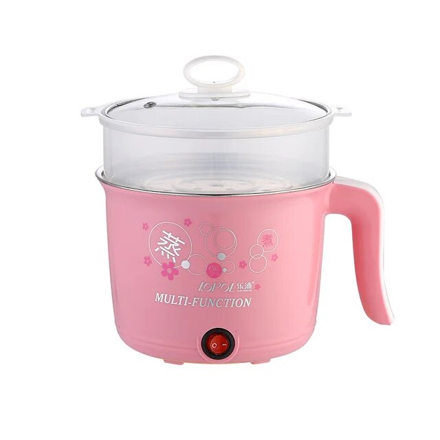 Electric Cooker Home Multifunction  Pot 1-2 People Heating Pan Cooking Pot M image 6