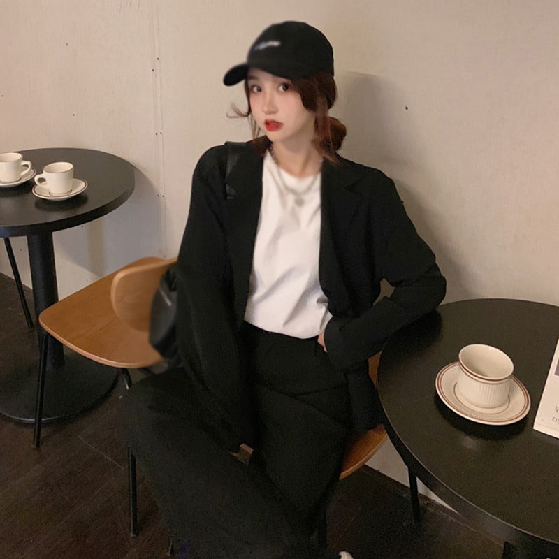 Women Jacket Spring Autumn Small Fragrance Fashion Korean Version Loose Suit