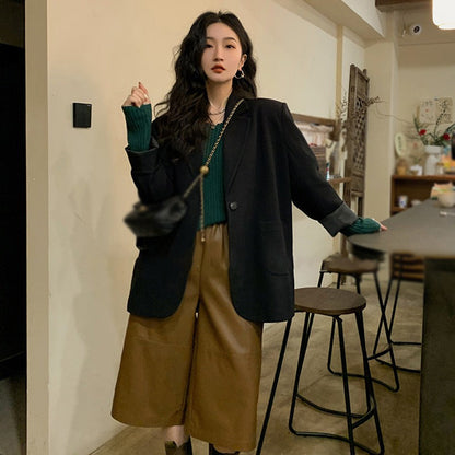 Women's Jacket Spring Autumn Small Fragrance Fashion Korean Version Loose Suit