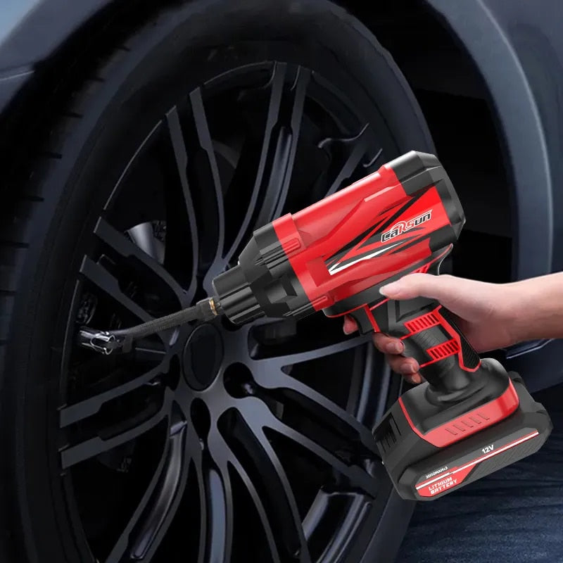 Tire Air Pump Car Portable Air Compressor For Tires Airpump 12V Cordless Tyre I image 2
