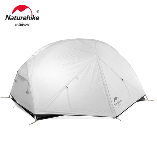 Naturehike Mongar 2 Tent 2 Person Backpacking Tent 20D Ultralight Travel Tent W