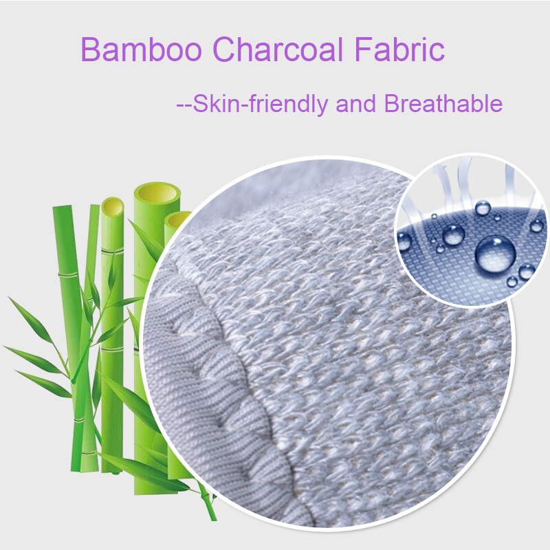 Tom's Hug Brand Bamboo Charcoal Back Support Shoulder Guard Brace Retaining Str image 5