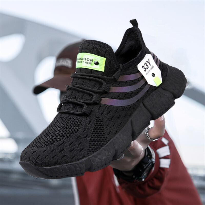 Men Shoes Breathable Classic Running Sneakers For Man Outdoor Light Comfortable image 2