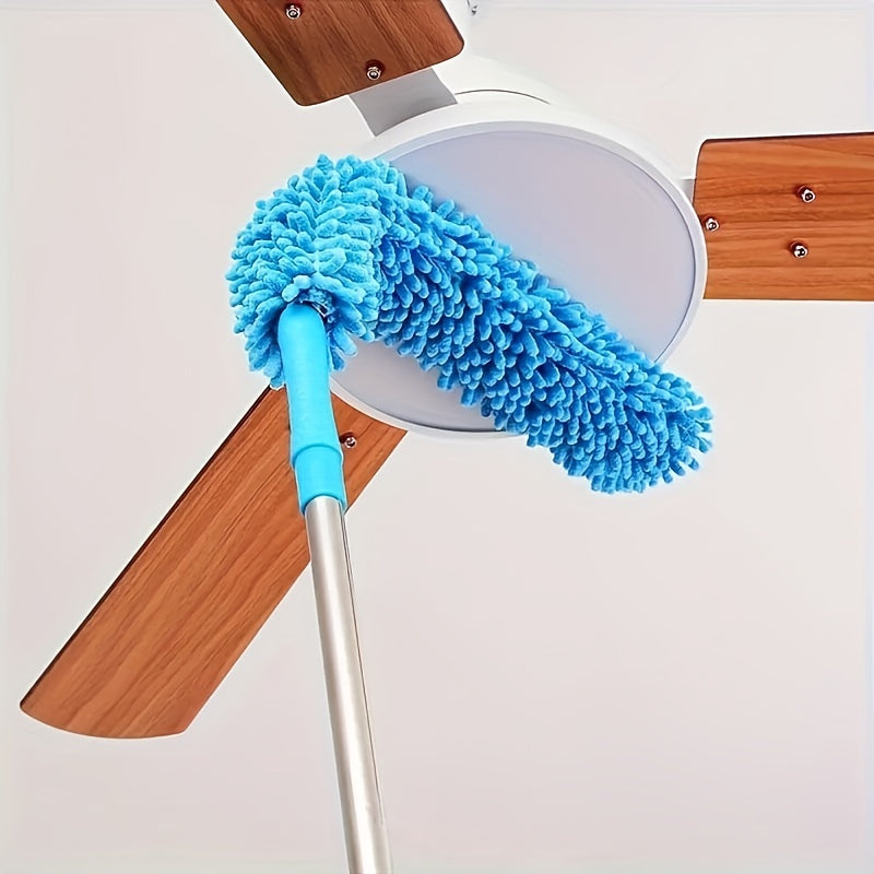 1 Ceiling fan cleaner with telescopic rod, removable and clean ceiling and fan  image 3