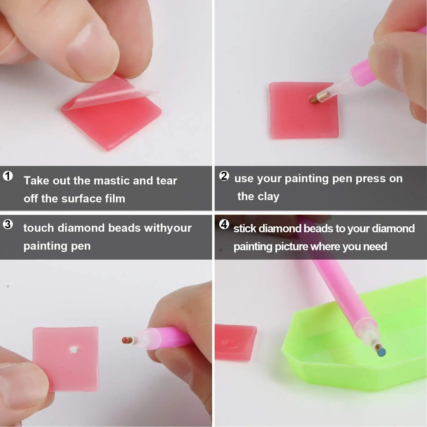 Painting Glue Clay Wax Mud Dotting Glue For Diy Diamonds Painting New 2023 Art image 7