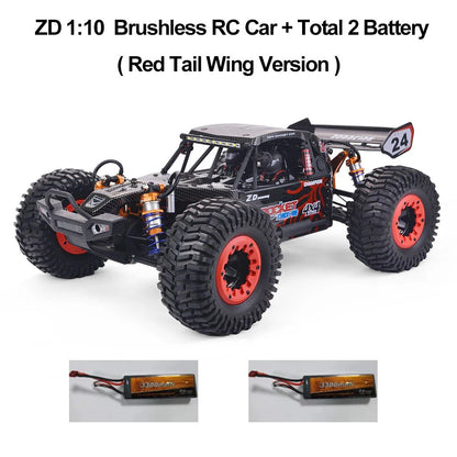 80km/h ZD Racing DBX 10 1/10 4WD RC Car 2.4G Remote Control Car Brushless Motor image 6