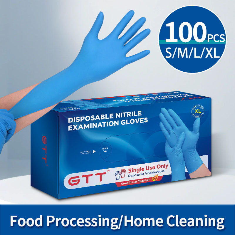 100pcs Disposable Nitrile Gloves Suitable For Home Use Latex Suitable For