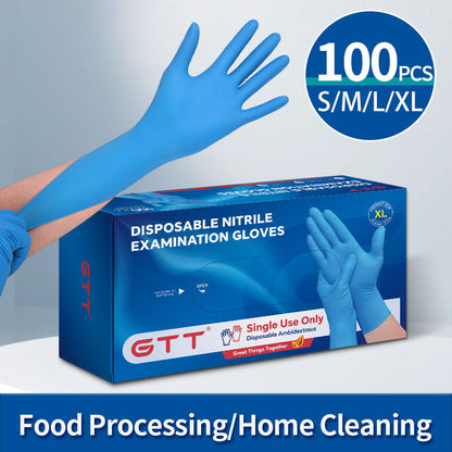 100pcs Disposable Nitrile Gloves Suitable For Home Use Latex Suitable For