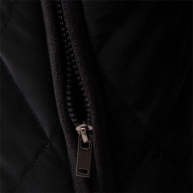 Men s Winter Coats Stylish Long Sleeve Button Up Thick Warm Casual Jackets with image 4