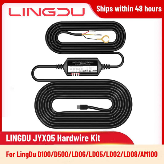 JYX05 Hardwire Kit With Type-C Port For LingDu D100/D500/LD06/LD05/LD02/LD08/AM