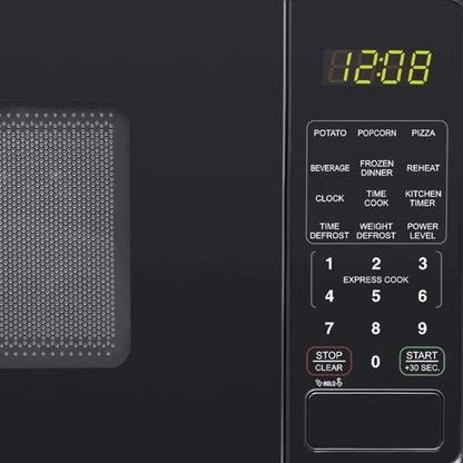 Mainstays 0.7 cu. ft. Countertop Microwave Oven, 700 Watts, Black image 2