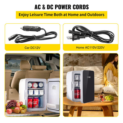 VEVOR 10L Mini Fridge Car Refrigerator Portable Freezer Cooler and Warmer Stori image 9