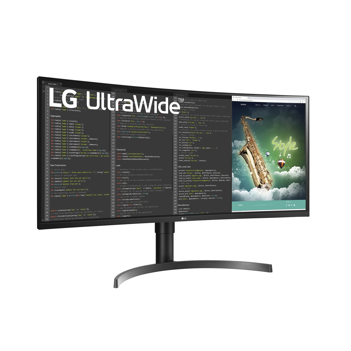 LG 35" Class UltraWide Curved WQHD HDR10 Monitor image 6