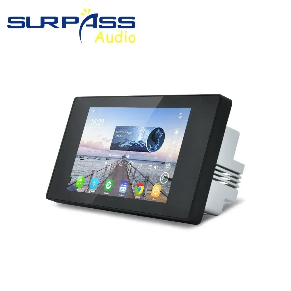 Smart Home Control Panel Android 8.1 System WiFi BT Wall Amplifier 60W with RS4 image 7