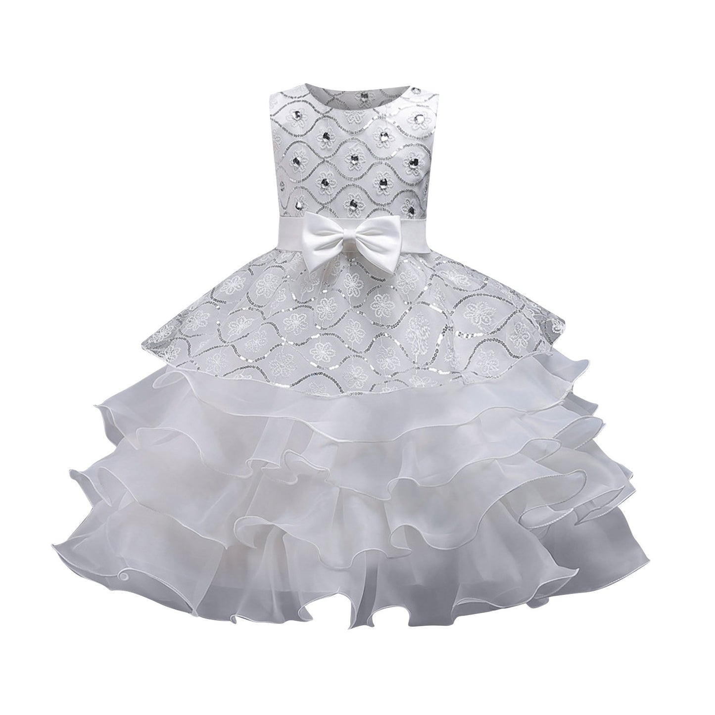 Children Modern Jazz Dance Costumes Kids Girls Stage Wear Birthday Wedding Part image 10
