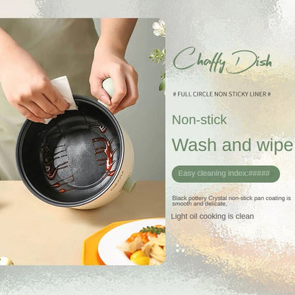 Electric Rice Pot Multicooker pot Stew Heating Pan Noodles Eggs Soup Steamer image 4