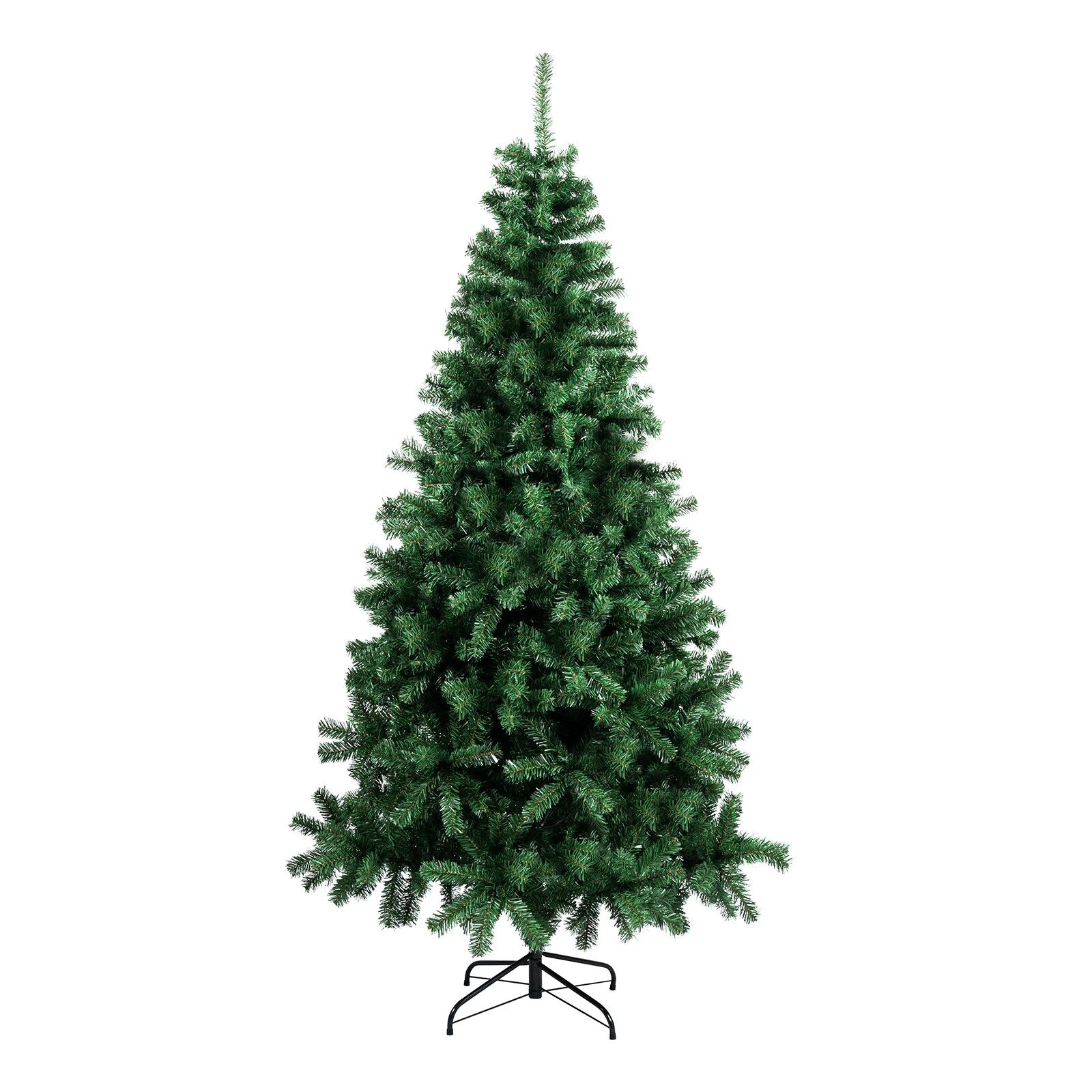 6/7ft Artificial Green Christmas Tree Decoration Holiday Festival Xmas Realisti image 2