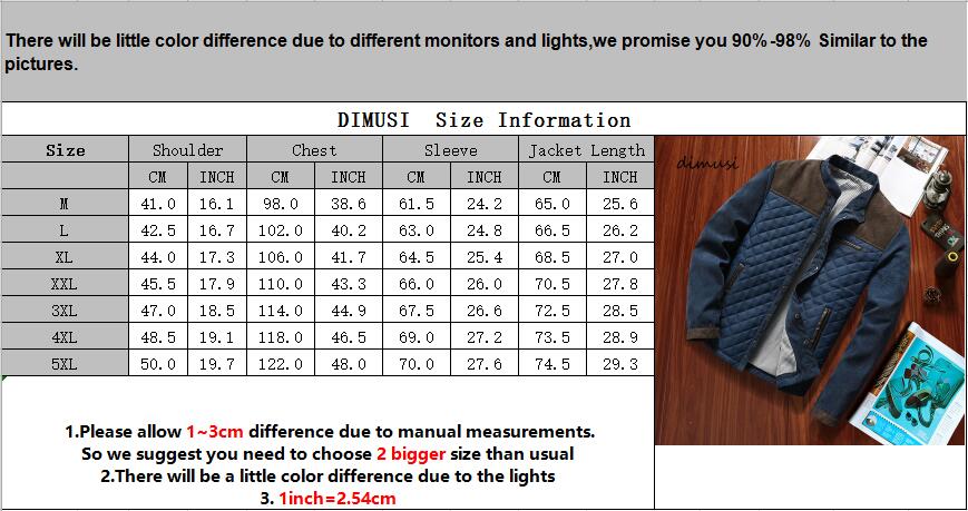 DIMUSI Autumn Winter Men's Bomber Jacket Casual Men Outwear Windbreaker Jacket M image 6