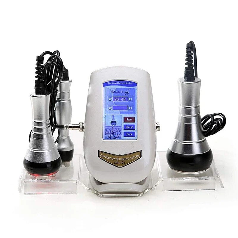 RF Tool 40K Cavitation Ultrasonic Body Slimming Machine Multi-Polar Radio Frequ