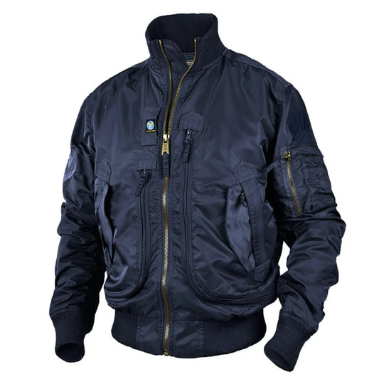 Men'S Climbing Ma-1 Jackets Big Pocket Pilot Baseball Working Clothes Coat Armygr