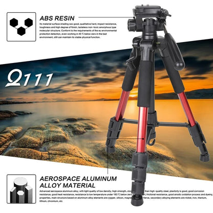 ZOMEI Q111  Portable Travel Aluminum Camera Tripod&Pan Head for SLR image 1