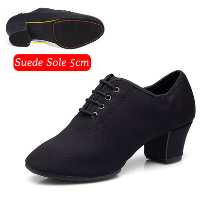 Women Dance Shoes Jazz Latin Ballroom Salsa Dancing Shoe High Heels Ladies Prac image 3