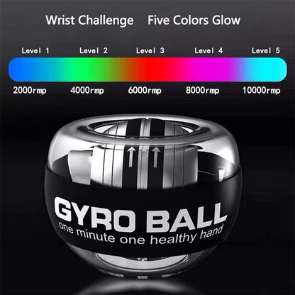 Wrist Ball Self-starting Gyroscope Powerball Gyro Power Hand Ball Muscle Relax image 1