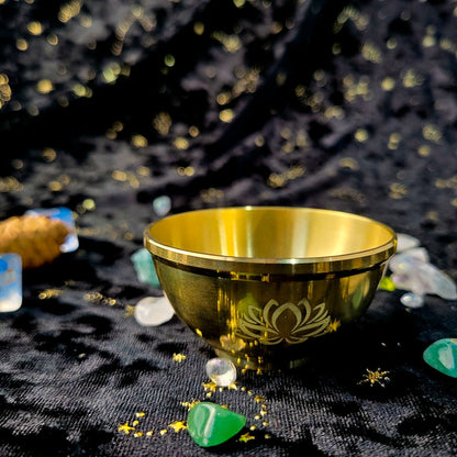 Copper Offering Bowls Triquetra Triple Moon Sage Burner Ritual Altar Energy Bal image 9