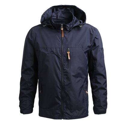 Men's Autumn Windbreaker Man Oversize Windshield Jacket Men Spring Coat Men's Ca image 2